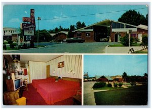 c1960's Friendship Inn Travel Haven Motel Marietta GA Multiview Postcard