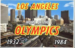 Home of the Olympics - 1932 and 1984 - Los Angeles CA, California