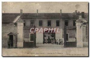 Old Postcard Niort Quarter 7th Hussars Army