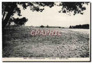 Old Postcard Camp & # 39Oberhoffen Sands Effect Sea