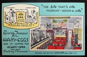 Vintage Postcard 1950's The Ham 'N Egg, 51st Street, New York City, NY