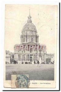 Paris (7th) Old Postcard Les Invalides