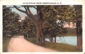 Greetings from Monticello Post Office New York  