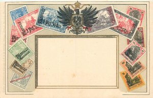 c1910 Germany Stamps Philatelic Postcard 25-11763