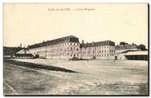 Old Postcard Ecole De Saint Cyr Court Wagram Army