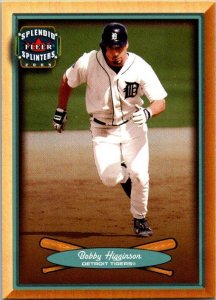 2003 Fleer Baseball Card Bobby Higginson Detroit Tigers sk20112