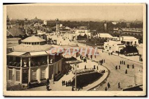 Old Postcard Paris Exhibition of Decorative Arts Panorama room invalid to ale...