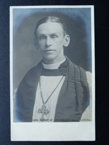 Portrait LORD BISHOP OF KENSINGTON - Old RP Postcard by Rapid