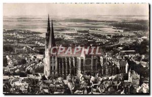 Modern Postcard Chartres The Cathedarle view & # 39avion