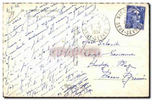 Old Postcard Niort Garden Breche