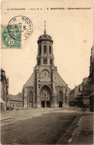 CPA Honfleur Eglise Saint-Leonard FRANCE (1286032)