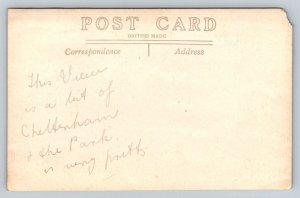 RPPC  Sandford Park  Cheltenham Spa    Postcard
