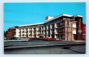 Baywood Motor Hotel NORTH BAY Ontario Canada Chrome Postcard