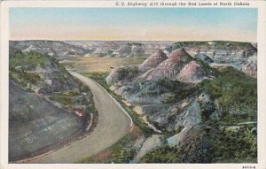 U S Hghway 10 Through The Bad Lands Of Fargo North Dakota