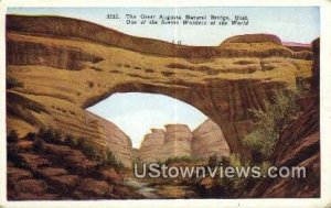 Great Augusta Natural Bridge, Utah