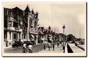 Old Postcard La Baule Backfill