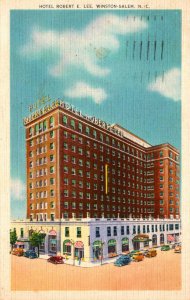 North Carolina Winston Salem Hotel Robert E Lee 1941