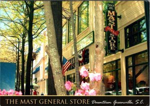 Greenville, SC South Carolina  MAST GENERAL STORE  4X6 Advertising Postcard