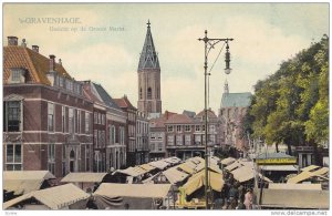 's-GRAVENHAGE , Gezicht op de Groote Markt , Netherlands , 00-10s