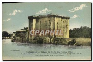 Old Postcard Tarascon Chateau du Roi Rene