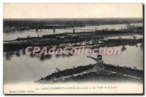 Postcard Old Saint-Florent-le-Vieil La Vallee De La Loire