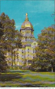 Indiana South Bend Golden Dome Of Administration Building Notre Dame