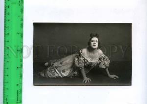 198480 Russian OPERA Singer Actress Old REAL PHOTO