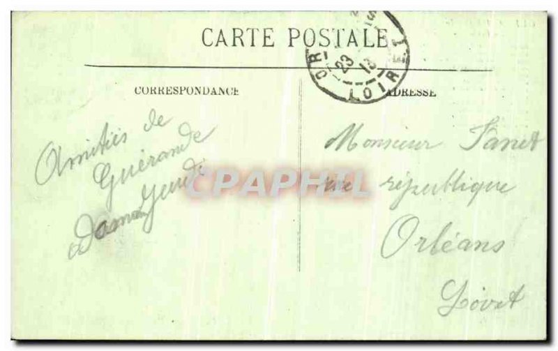 Old Postcard Guerande La Porte St Michel