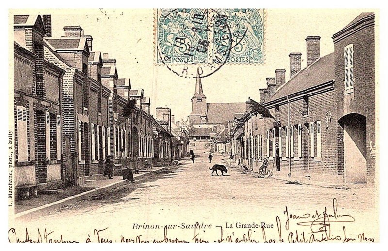 Brinon sur Sauldre , La Grande Rue