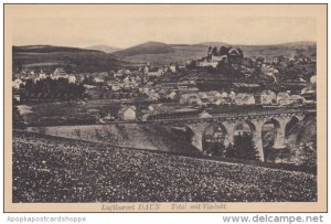 Germany Daun Totalansicht mit Viaduct