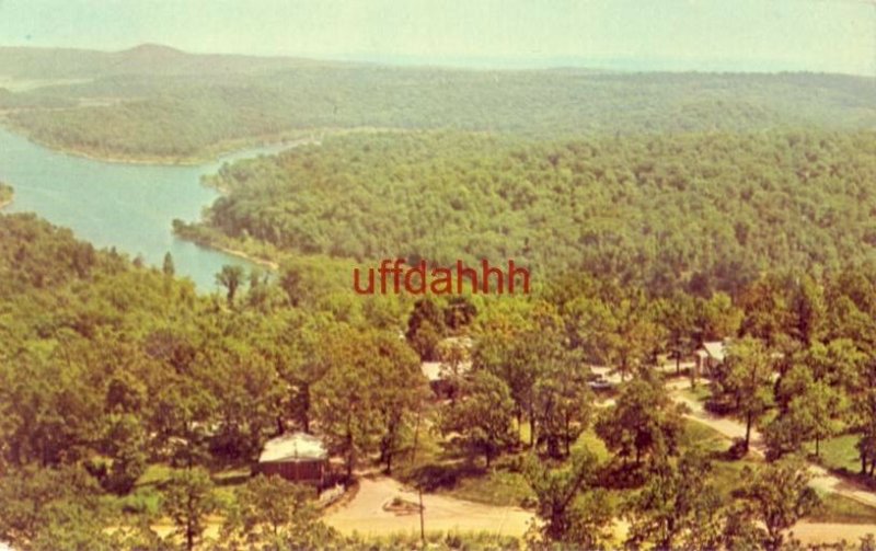 WEST'S LAKEBREEZE RESORT, LAKE NORFORK, MOUNTAIN, AR. 1965