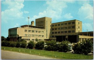 VINTAGE POSTCARD GREENWOOD-LEFLORE HOSPITAL AT GREENWOOD MISSISSIPPI 1960s