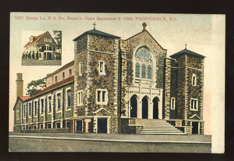 Providence, Rhode Island/RI Postcard, Ezreja Le N.S. Rozario