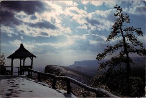Trapps Ridge from Eagle Cliff, Lake Mohonk New Paltz NY Postcard J45
