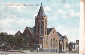 OKLAHOMA CITY , Oklahoma, PU-1908 : First Christian Church