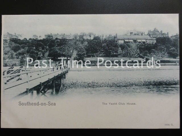 Essex SOUTHEND ON SEA & THE YACHT CLUB HOUSE from Jetty c1903 UB Peacock 3634G