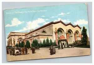 Vintage 1915 Postcard Palace of Machinery Pan Pacific Intl Expo San Francisco CA