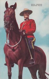 Policeman On Horseback Royal Canadian Mounted Police