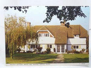 Walnut Cottage Brook End Weston Turville Buckinghamshire Vintage Postcard