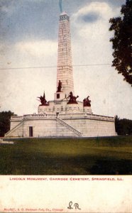 Illinois Springfield Oakridge Cemetery Lincoln Monument