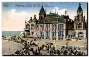 Old Postcard Belgium Kursaal Oostende score Petite Nice