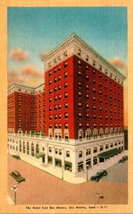 Iowa Des Moines Hotel Fort Des Moines 1948 Dexter Press