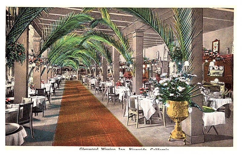 California Riverside, Glenwood Mission Inn, Dinnig Room