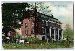 c1910 General Herkimer Home Little Falls New York NY Unposted Antique Postcard