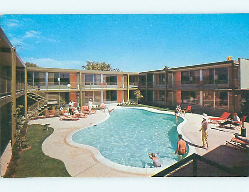 Unused Pre-1980 POOL & SAGE MOTEL Glendale Arizona AZ u5335@