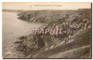 Old Postcard Saint Gildas Rhuys The Goacheux