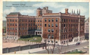 1943 Barnard College Columbia University New York City N.Y. Vintage Postcard