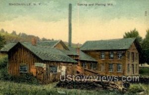 Sewing & Planing Mill in Masonville, New York