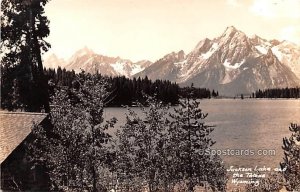 Jackson Lake and Tetons - Wyoming WY  