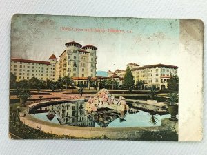 Vintage Postcard 1900's Hotel Green and Annex Pasadena CA California